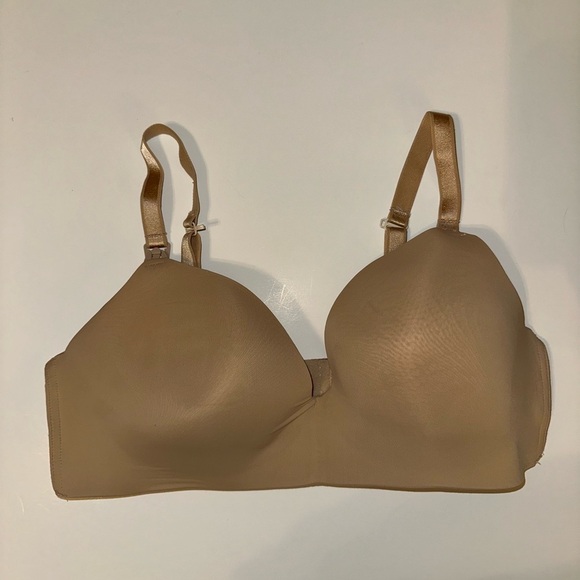 Auden Other - Auden Nursing Bra 36DD Nude Beige Lightly Lined Wireless Racerback Convertible
